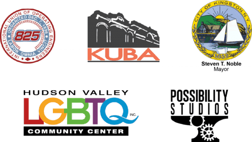 The City of Kingston, the International Union of Operating Engineers Local 825, Hudson Valley LGBTQ Community Center, and the Kingston Uptown Business Association